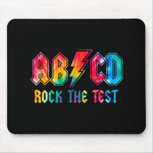 Alfombrilla De Ratón Dye Rock El Examen Del Día De Prueba Para El Profe