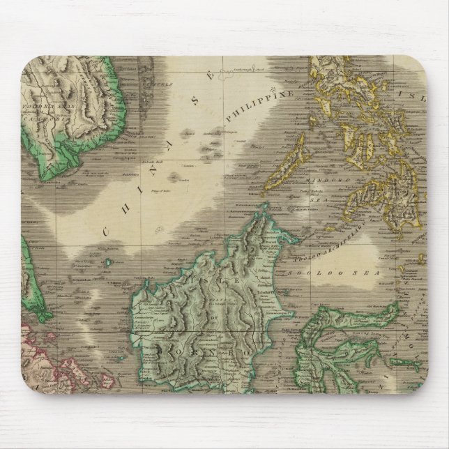 Alfombrilla De Ratón E Islas de la India (Frente)