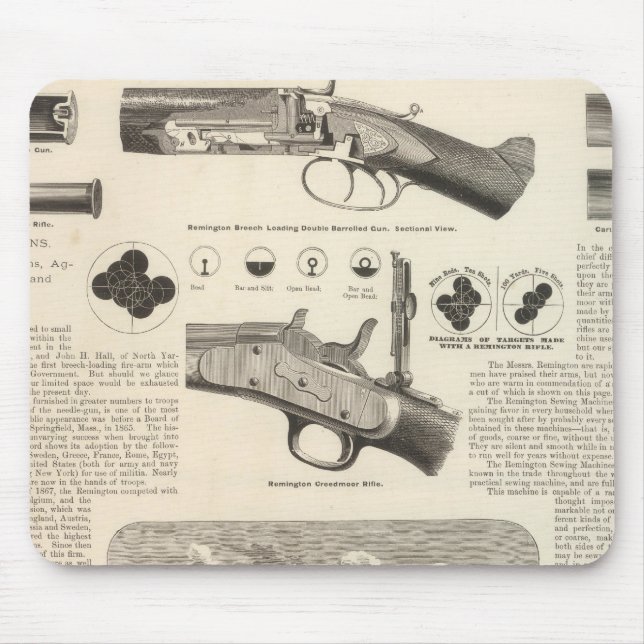 Alfombrilla De Ratón E Remington e hijos (Frente)