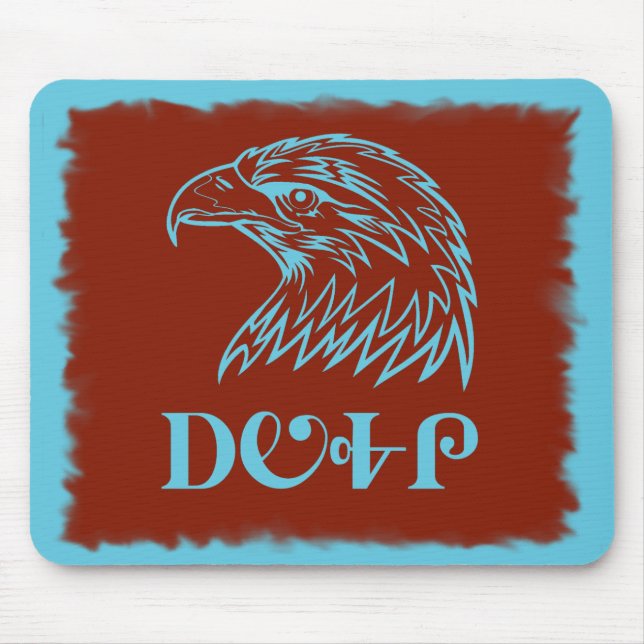 Alfombrilla De Ratón Eagle - Awohali cherokees Mousepad (Frente)