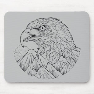 Alfombrilla De Ratón Eagle Bird Freedom World Wildlife Wonder