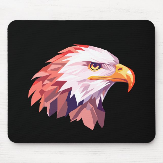 Alfombrilla De Ratón Eagle Bird Freedom World Wildlife Wonder (Frente)