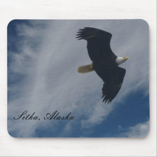 Alfombrilla De Ratón Eagle calvo americano en Sitka, Alaska