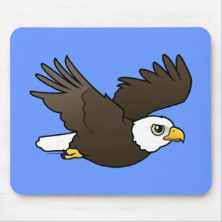Alfombrilla De Ratón Eagle calvo en vuelo