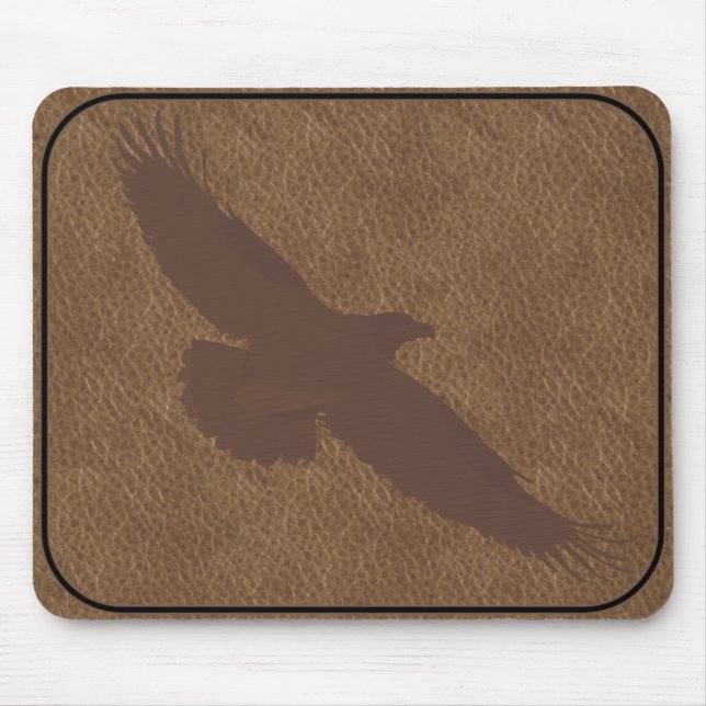 Alfombrilla De Ratón Eagle DE CUERO CALIFICADO MOUSEPAD (Frente)