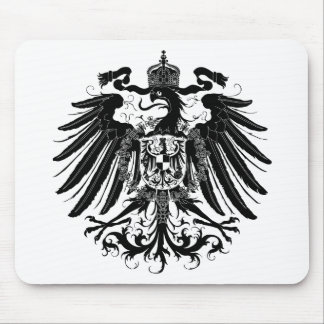 Alfombrilla De Ratón Eagle prusiano negro