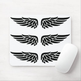 Alfombrilla De Ratón Eagle Wing Black&White Mouse Pad