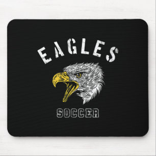 Alfombrilla De Ratón Eagles Soccer School Spirit Team Mascota Noche de 