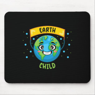 Alfombrilla De Ratón Earth Child Save Planet Teacher Science Climate Ch