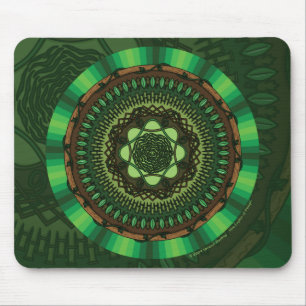Alfombrilla De Ratón Earth Mandala Mousepad