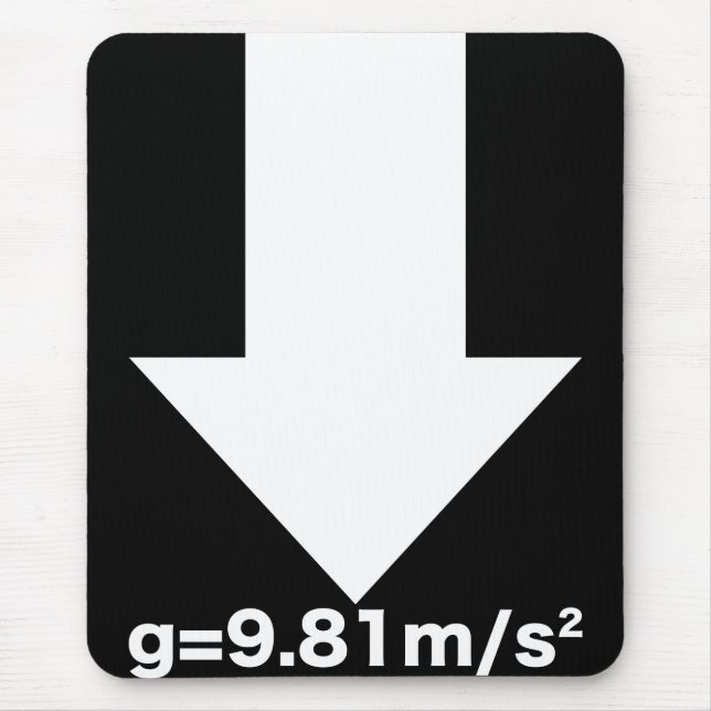 Alfombrilla De Ratón Earth's_Gravity (Frente)