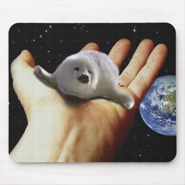 Alfombrilla De Ratón EARY DAY HARP SEAL Mousepad (Frente)