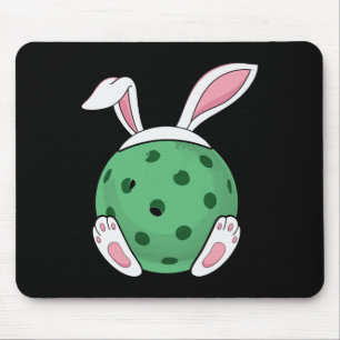 Alfombrilla De Ratón Easter Bunny Pickleball - Fun Easter Pickle Ball R