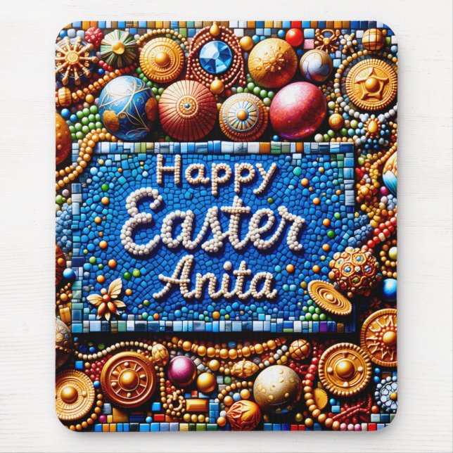 Alfombrilla De Ratón EASTER INUSUAL ~ Mousepad (Frente)