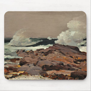 Alfombrilla De Ratón Eastern Point, pintura de Winslow Homer