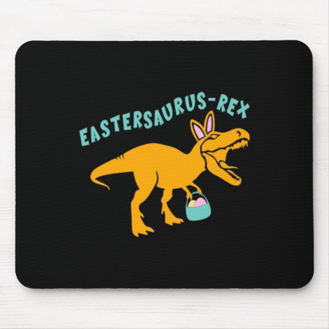 Alfombrilla De Ratón Eastersaurus Regalo de Dinosaurio de Pascua para A (Frente)