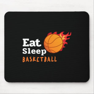 Alfombrilla De Ratón Eat Sleep Basketball