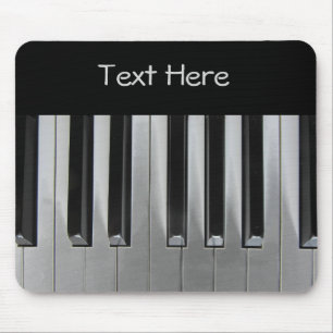 Alfombrilla De Ratón Ebony y Ivory Personalizado Textos