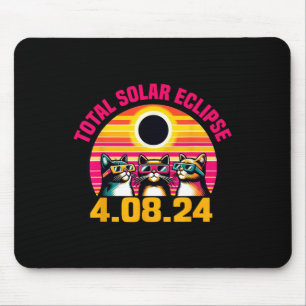 Alfombrilla De Ratón Eclipse 2024 Eclipse total 8 de abril de 2024 Gles