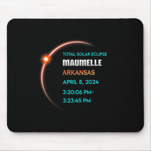 Alfombrilla De Ratón Eclipse Maumelle Arkansas Eclipse Solar Total 2024