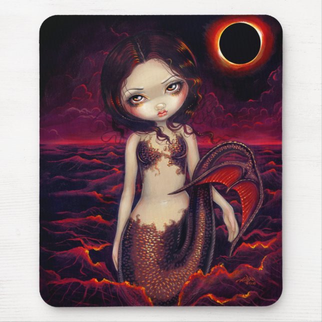 Alfombrilla De Ratón "Eclipse" Mousepad de la sirena (Frente)