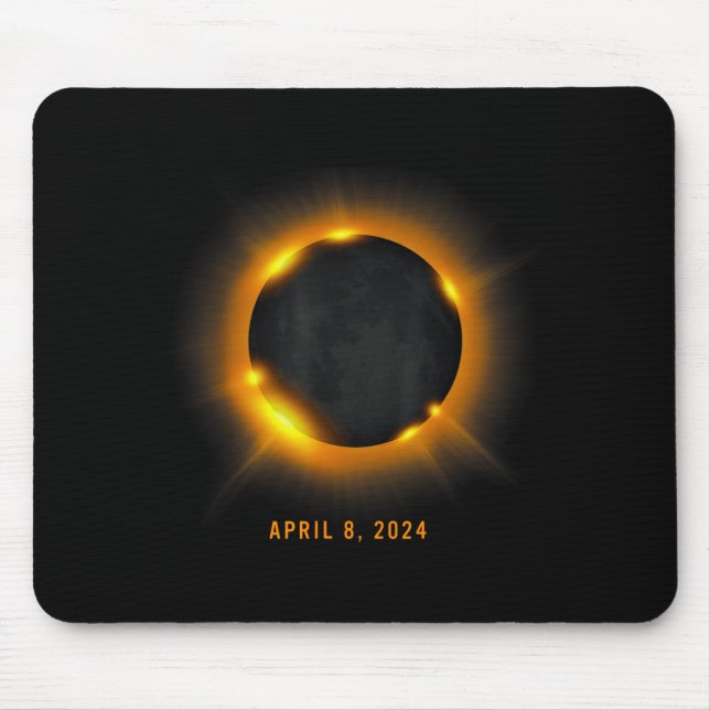 Alfombrilla De Ratón Eclipse Solar (Frente)