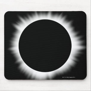 Alfombrilla De Ratón Eclipse solar con la corona