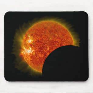 Alfombrilla De Ratón Eclipse solar en curso
