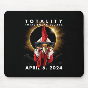 Alfombrilla De Ratón Eclipse solar gallo 2024