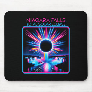 Alfombrilla De Ratón Eclipse solar Niagara Cae Evento de Totalidad Souv
