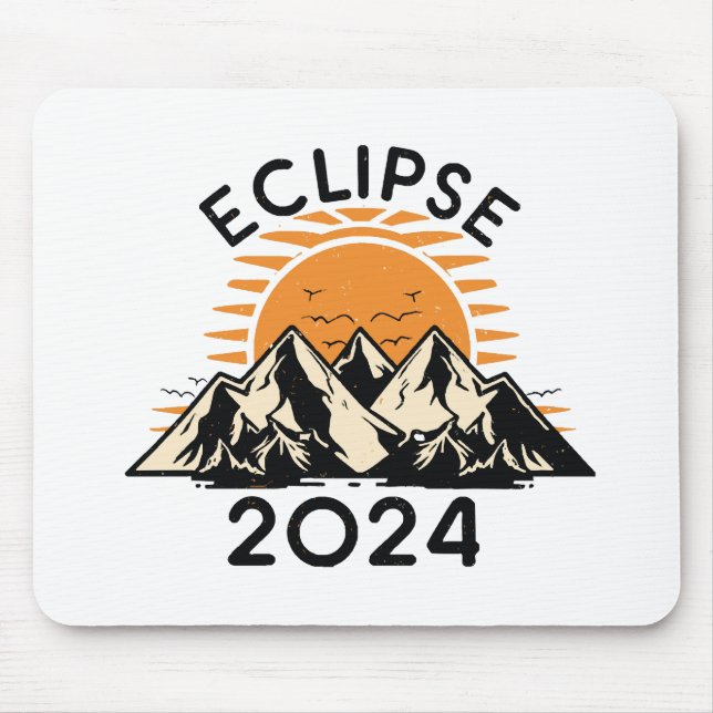 Alfombrilla De Ratón Eclipse Solar Total 2024 (Frente)