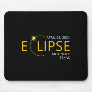 Alfombrilla De Ratón Eclipse solar total abril 08 2024 Mckinney Texas T