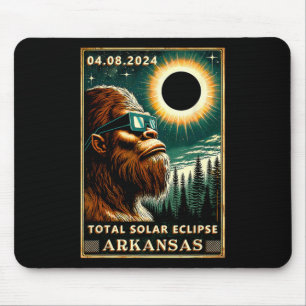 Alfombrilla De Ratón Eclipse Solar Total Arkansas - Gle Eclipse Bigfoot