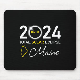Alfombrilla De Ratón Eclipse solar total de 2024 Estado de Maine