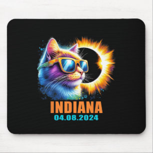 Alfombrilla De Ratón Eclipse solar total de Indiana 2024