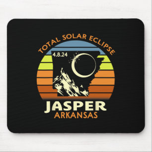 Alfombrilla De Ratón Eclipse solar total de Jasper Arkansas 2024
