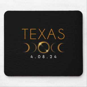 Alfombrilla De Ratón Eclipse solar total de Texas 8 de abril de 2024 So
