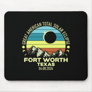 Alfombrilla De Ratón Eclipse solar total de Texas de valor 2024