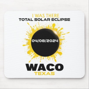 Alfombrilla De Ratón Eclipse solar total de Waco Texas 2024