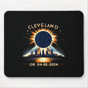 Alfombrilla De Ratón Eclipse Solar Total Oh Abril 08 2024 Cleveland Sol