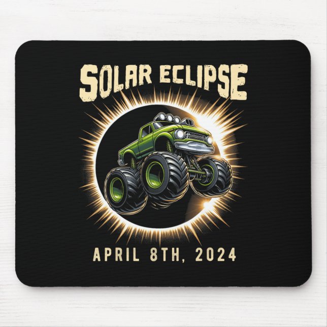 Alfombrilla De Ratón Eclipse total de camiseta 2024 Eclipse total 8 de  (Frente)