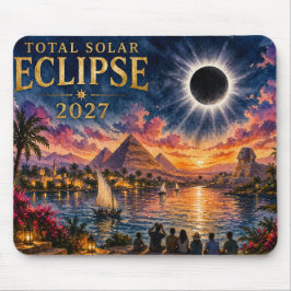 Alfombrilla De Ratón Eclipse Total Solar 2027 Egipto