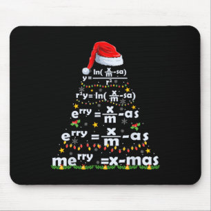 Alfombrilla De Ratón Ecuación matemática Feliz X-mas Gracioso Profesor