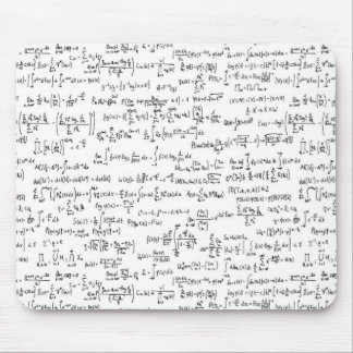 Alfombrilla De Ratón Ecuaciones escritas mano //de la matemáticas