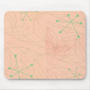 Alfombrilla De Ratón Edad atómica Mousepad de los años 50 retros