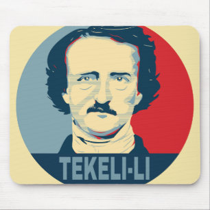Alfombrilla De Ratón Edgar Allan Poe TEKELI-LI Hope Style
