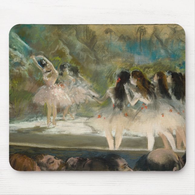 Alfombrilla De Ratón Edgar Degas - Ballet en la ópera de París (Frente)
