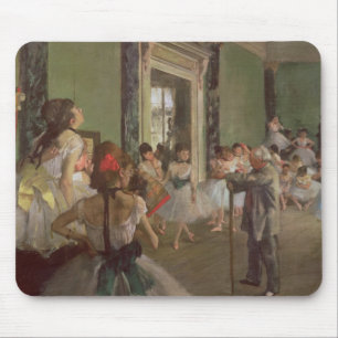Alfombrilla De Ratón Edgar Degas  Clase Dancing, c.1873-76