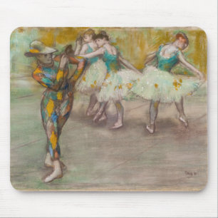 Alfombrilla De Ratón Edgar Degas - Danza Harlequin