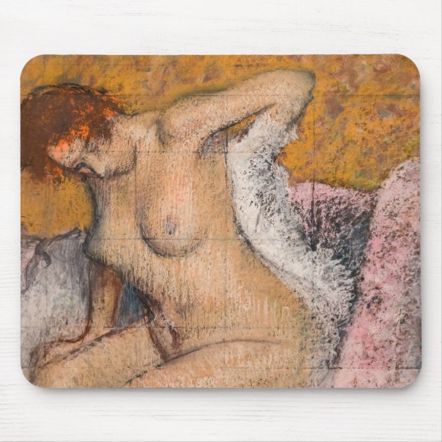 Alfombrilla De Ratón Edgar Degas - Después del baño (Frente)